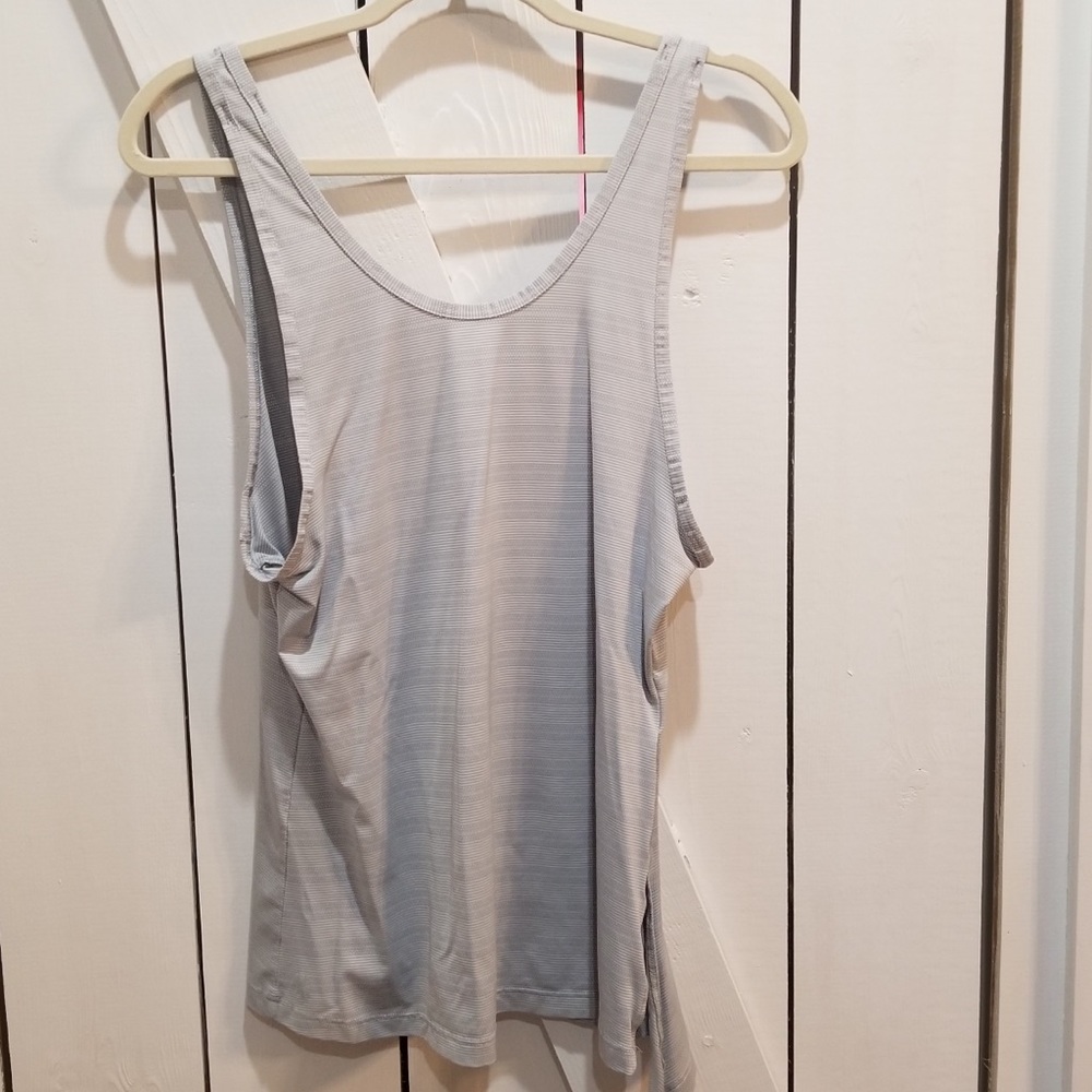 Athleta gray tank top size small